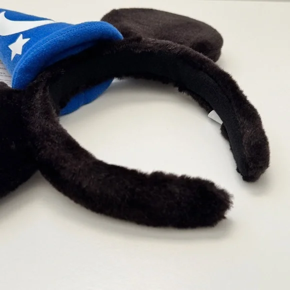 Tokyo Disney Sorcerer Mickey Mouse Ears Wizard Blue Hat Black Ears - Picture 2 of 6